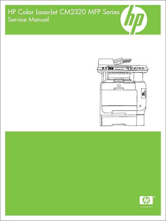 HP Color LaserJet CM2320 MFP Service Manual-1